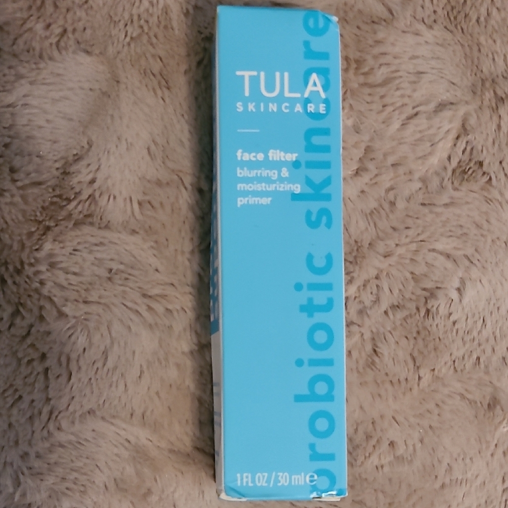 Tula Skincare Face Filter Primer in Light Blue